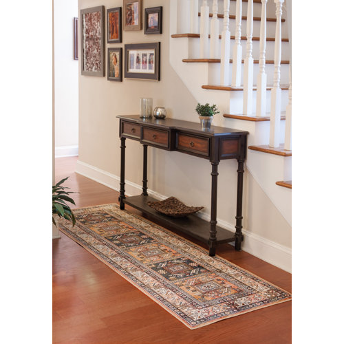 Ovid Tangerine/Rust/Blue/Ivory/Multi Rug & Reviews AllModern